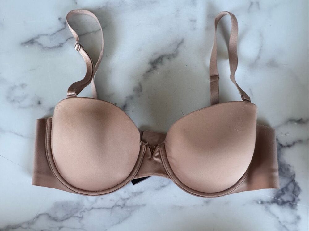 Victoria’s Secret 36C padded beige bra tan brown